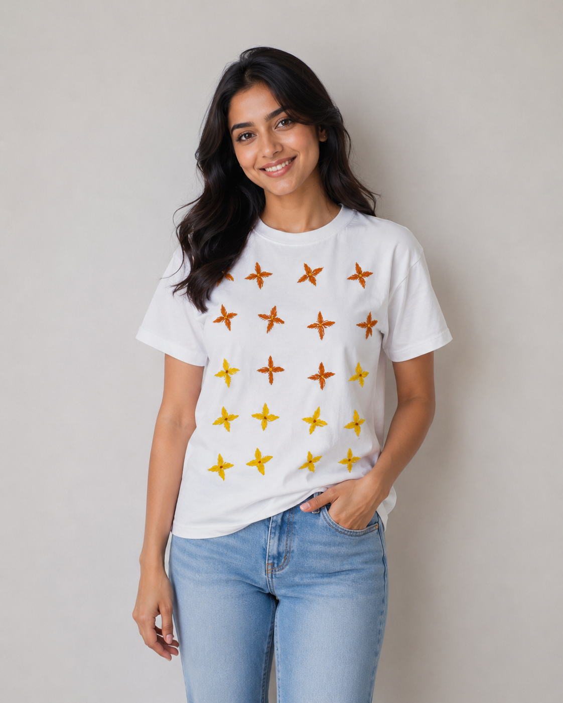 Premium Cotton White T-Shirt